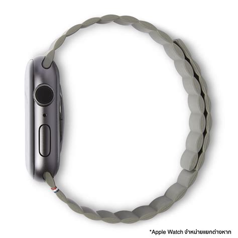 สายนาฬกา Silicone Magnetic Traction Strap สำหรบ Apple Watch ส Olive