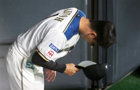 斎藤佑樹が引退登板、引退セレモニー プロ野球 【日本ハム－オリックス】 写真特集132 毎日新聞