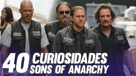 40 CURIOSIDADES SOBRE SONS OF ANARCHY Filhos Da Anarquia YouTube