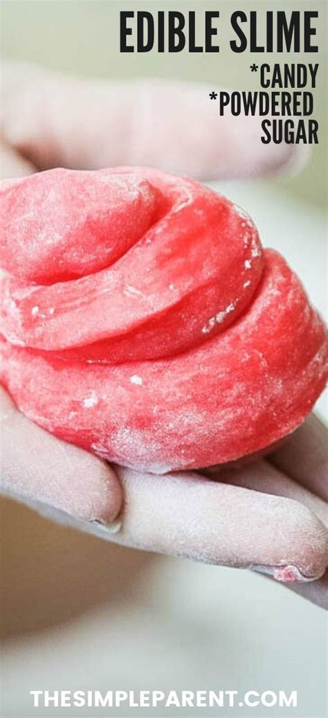 Candy Slime You Can Eat Edible Slime Edible Slime Candy Edible Slime Recipe