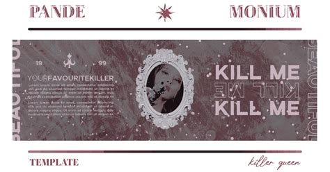 Killer Queen Template by pandemoniumpsd on DeviantArt