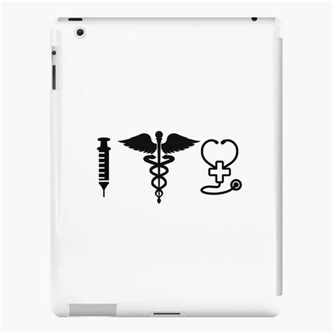 Funda Y Vinilo Para Ipad Enfermera S Mbolos M Dicos Rn Enfermera