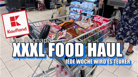 XXXXL FOOD HAUL KAUFLAND WOCHENEINKAUF ANGEBOTE DEUTSCH YouTube