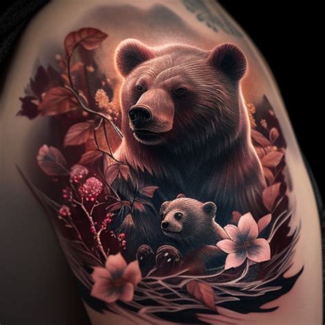 56 Bear And Cub Tattoo Ideas - TattooClue.com