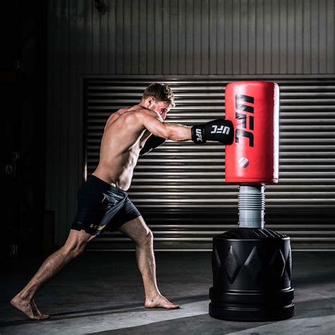 UFC Contender Free Standing Punch Bag And UFC MMA 8oz Spa