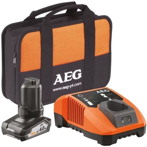 Aeg Powertools Batterie Pro Lithium V Ah Chargeur Orange