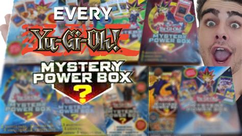 Opening EVERY Yugioh Mystery Power Box EVER Released YouTube