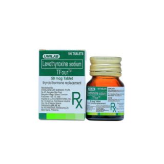 TFOUR Levothyroxine 50mcg 1 Tablet – Think Health