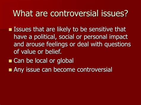 PPT - Controversial Issues in Social Education PowerPoint Presentation
