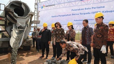 Wujudkan Ketahanan Pangan Bank Mandiri Dan Pertamina Bangun Sentra