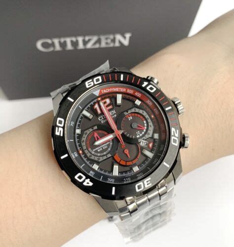 Citizen Watch Eco Drive Ca4088 51e Primo Stingray 620 Black Dial Silver Steel Ebay