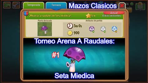 PVZ 2 Arena A Raudales Seta Miedica YouTube