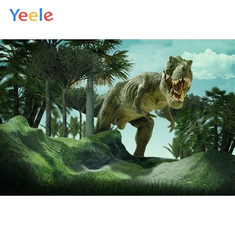 Yeele telón de fondo de dinosaurio para estudio fotográfico Fondo de