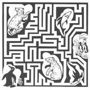 Mazes And Labyrinths Free Printable Puzzle Games Templates