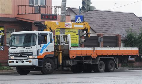 Омская область Т 499 ВК 55 Hyundai Super Truck общая модель