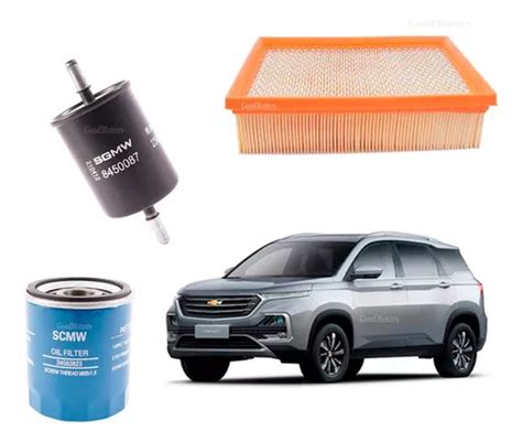 Kit Filtros Aire Benc Aceite Chevrolet Captiva Cuotas