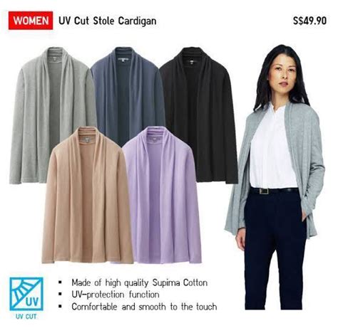 UNIQLO UV Cut Stole Cardigan On Carousell