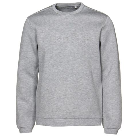 Calvin Klein Sweatshirts Kanley Crew Neck Sweatshirt In Grey John