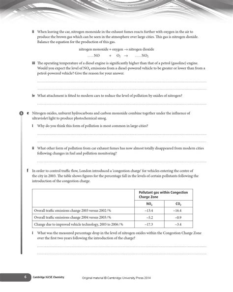 Cambridge Igcse Chemistry Workbook Fourth Edition By Cambridge University Press Education Issuu