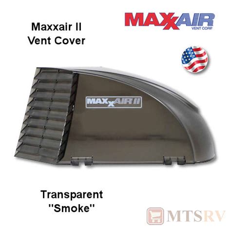 Maxxair Ii Large Vent Cover Smoke Lexan Made For Covering Most 14x14 Vents