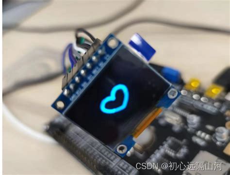 Stm32 Spi驱动7针脚oled 显示中文，字符串，数字，图片。 7针oled显示屏电路图 Csdn博客