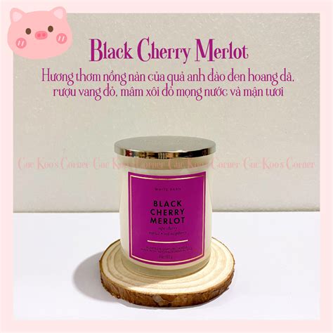 Nến thơm 1 bấc Bath Body Works nhiều mùi BBW Single wick candles