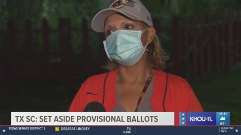 Why Are Some Harris County Voters Using Provisional Ballots