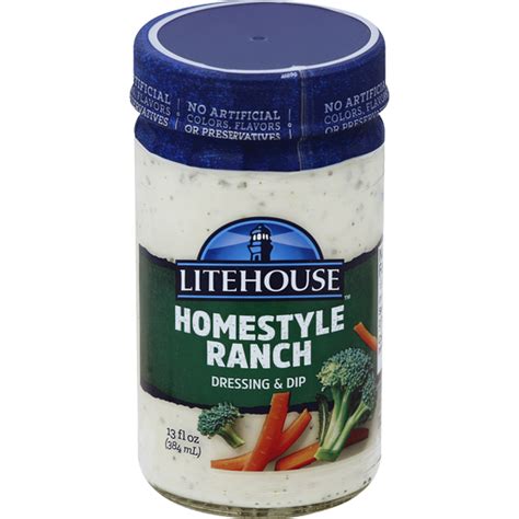 Litehouse Dressing And Dip Homestyle Ranch Ranch Pruetts Food