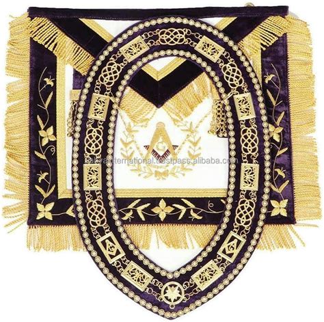 Wholesale Most Demanding Aprons Masonic Regalia Marshal Apron Masonic