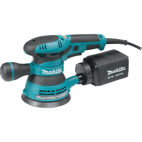 Makita 3 Amp 5 In Corded Variable Speed Random Orbital Sander With Dust Bag Bo5041 The Home Depot