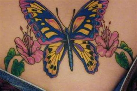 Butterfly Stomach Tattoo Designs Fashions Feel Tips And Body Care