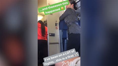 Couple Join Mile High Club Awkwardly Exit Toilet Together 9travel