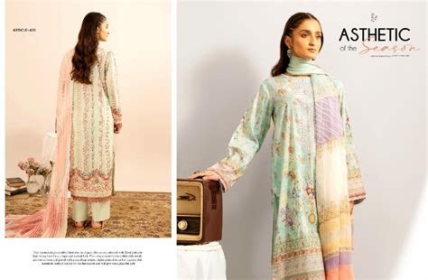 gulljee lily luxe unstitched embroidered collection  pakistani