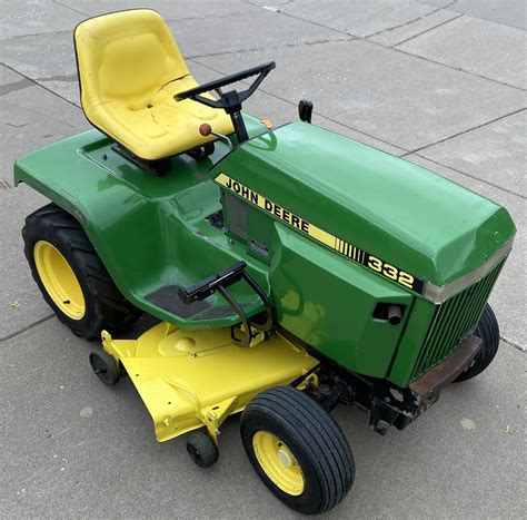 John Deere 332 Garden Tractor Weekend Freedom Machines