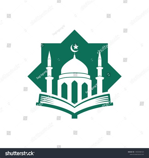 Abstract Mosque Moslem Logo Vector Corporate Stock Vector Royalty Free