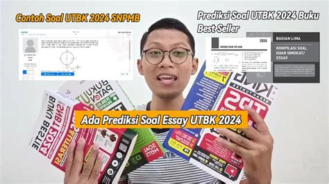 Prediksi Soal UTBK 2024 Soal Essay TERBARU YouTube