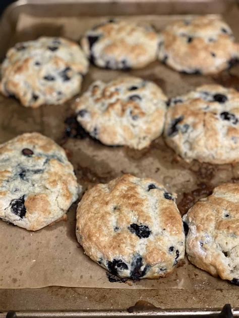 BLUEBERRY BISCUITS SCONES SOUTHERN BAKING