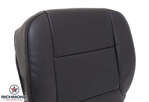 2014 2019 Gmc Sierra Slt All Terrain Replacement Leather Seat Cover Driver Side Bottom Black