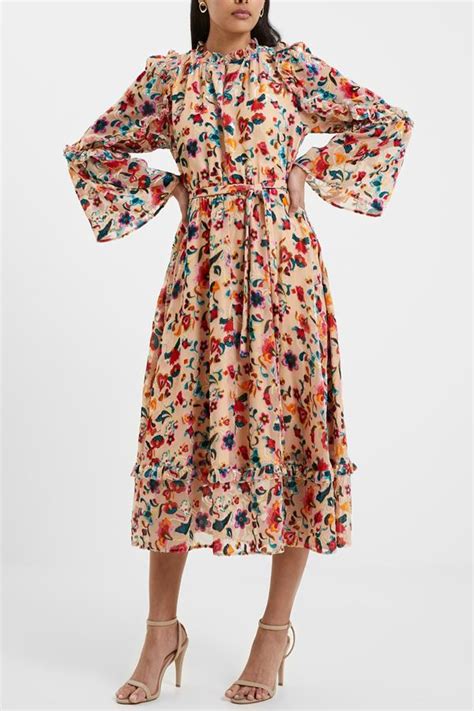 Avery Burnout Dress Toasted Almond South Moon Under