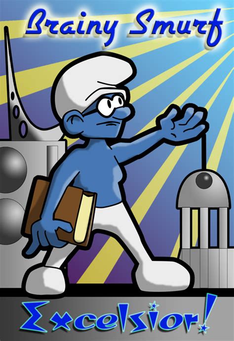 Brainy Smurf By Richardnixon1968 On Deviantart