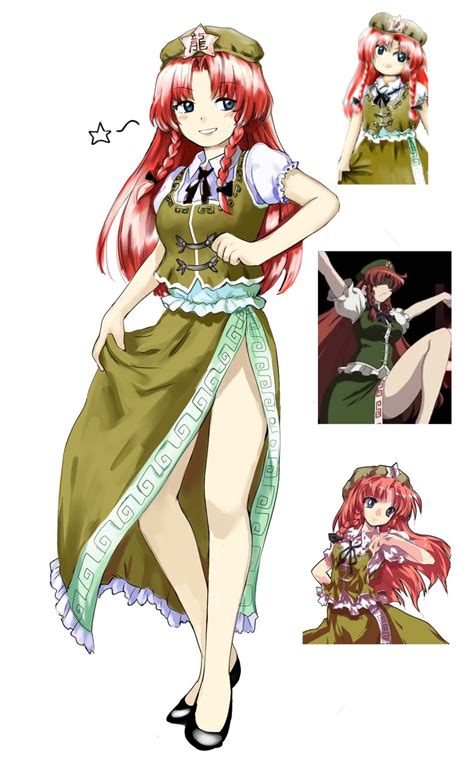 Hong Meiling Touhou Drawn By Alphes Himuhino Lunamoon And Zun