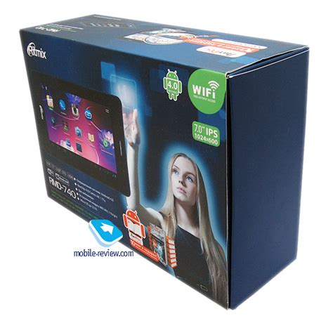 Mobile-review.com Обзор планшета Ritmix RMD-740
