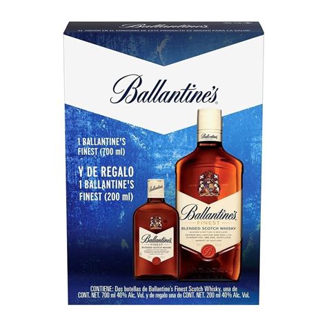 Whisky Ballantine s Finest Escocés 700 ml 1 botella de 200 ml