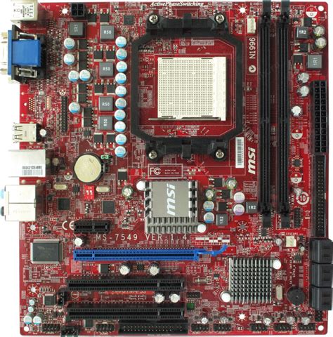 Материнская плата Socket AM2+ MSI 760GTM-P33 ( MS-7549 VER 1.4 ) 125W ...
