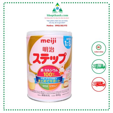 Meiji Powdered Milk 1 3 No9 Meiji Milk Cans 800g Domestic Japan