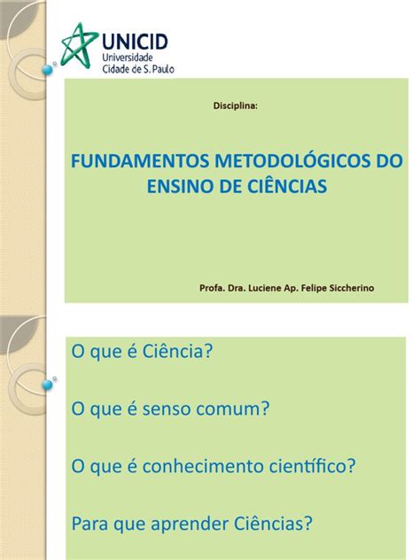 O Ensino De Ciencias Deve Estar Voltado Para - Ensino de Ciências no Fundamental | PDF | Science | Aprendizado