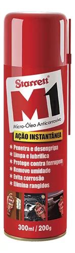 Oleo Lubrificante Anticorrosivo M1 215 Starrett 300ml Parcelamento