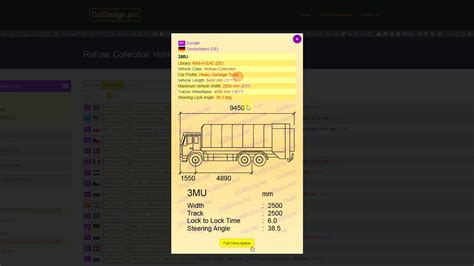 Refuse Collection Vehicles Swept Path Analysis Vehicle Tracking YouTube