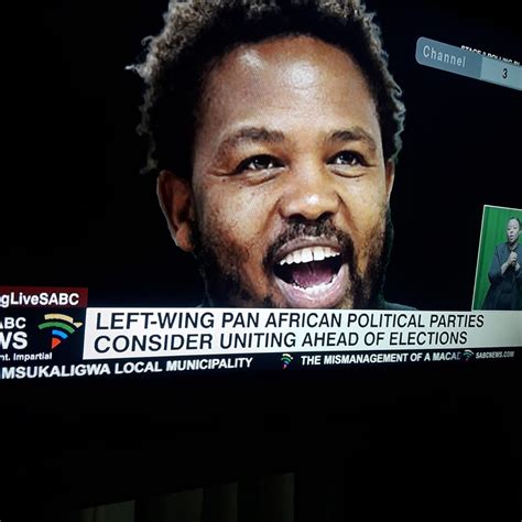 Andile Mngxitama On Twitter We Confirmed To The Sabc Our Advanced