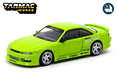 Vertex Silvia S14 Light Green Modelmatic